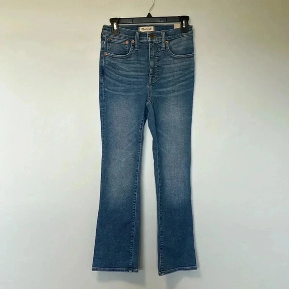 NWT Madewell Cali Demi-Boot Jeans  size 24 - Picture 1 of 5